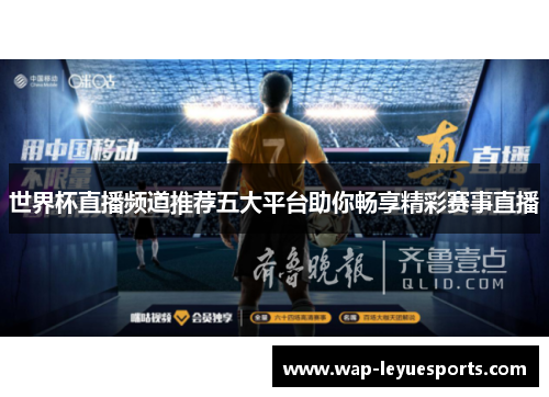 世界杯直播频道推荐五大平台助你畅享精彩赛事直播